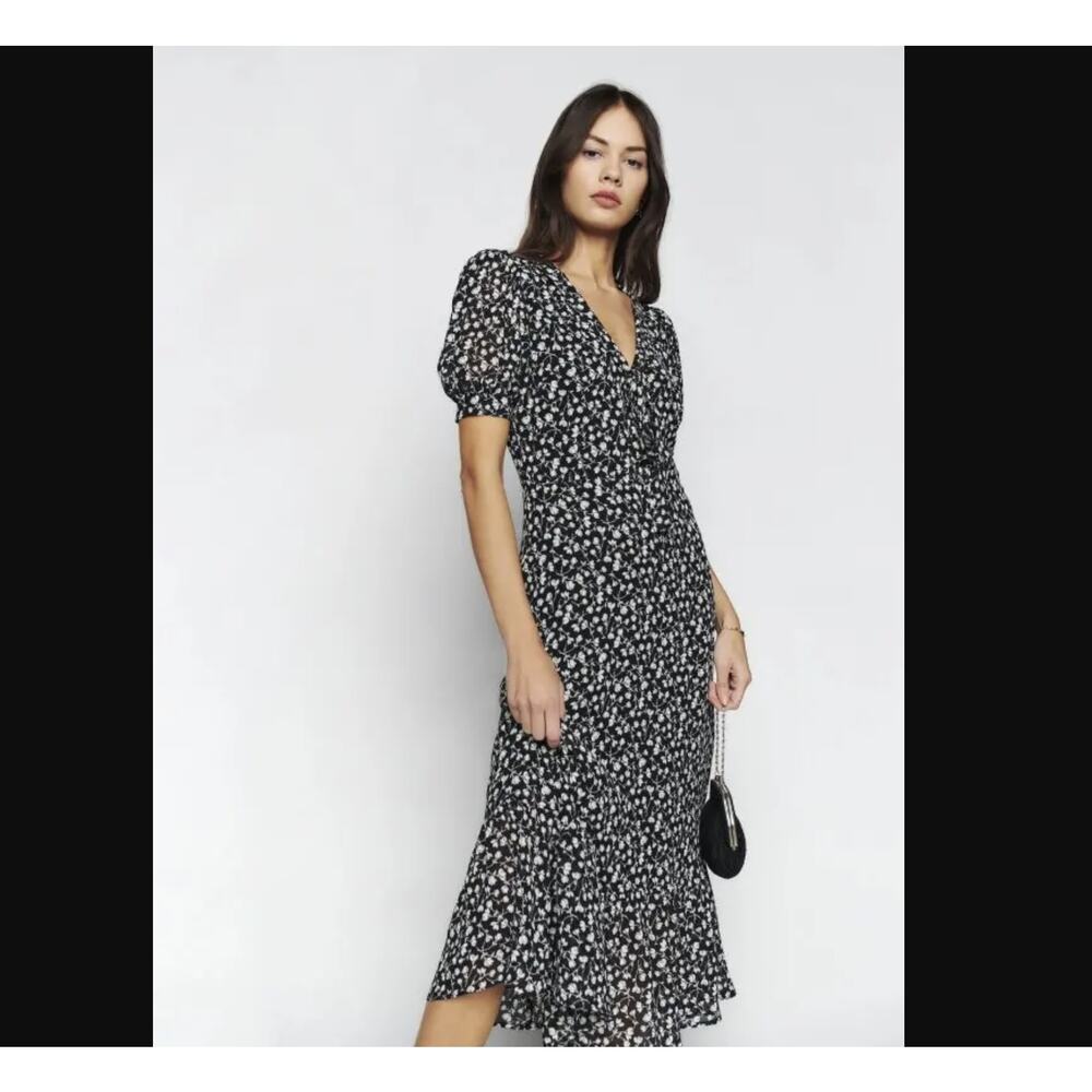 Reformation Floral Midi Dress